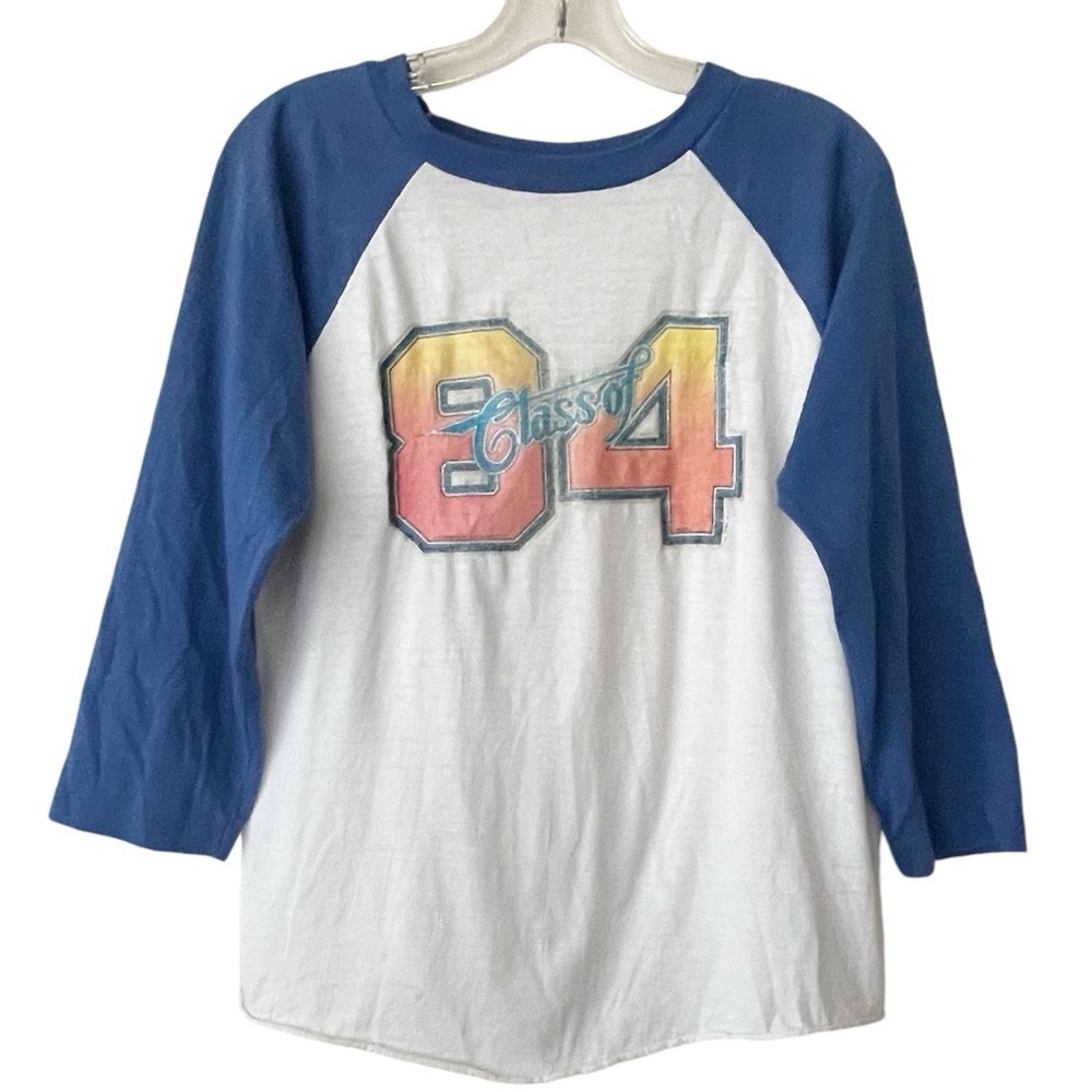 VINTAGE 1979  long‎ sleeve class of 84 Tshirt